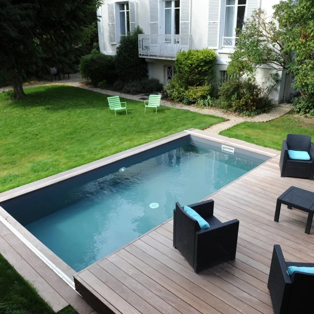 Раздвижная терраса для бассейна в Ачинске