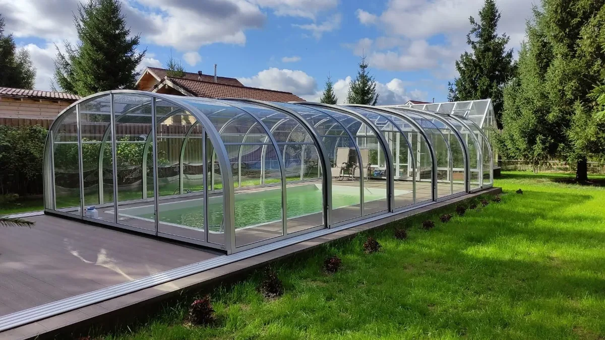 Композитный бассейн Laguna 7 — готовый проект в Ачинске