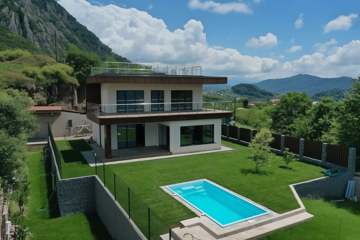 Композитный бассейн Laguna 6 — визуализация в Ачинске