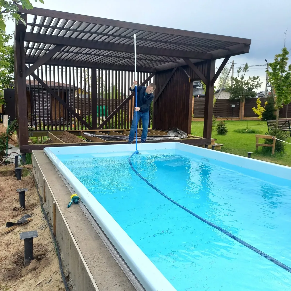 Копинговый бордюрный камень для бассейна Laguna в Ачинске