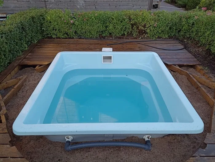 Композитная купель Laguna 2 — установка в Ачинске