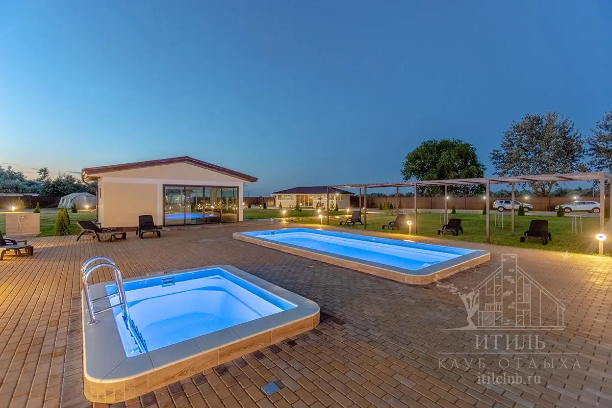 Композитная купель Laguna 3 — установка в Ачинске